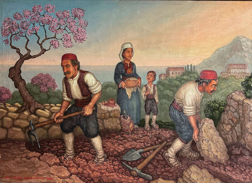 Radovi u polju, 1989.
