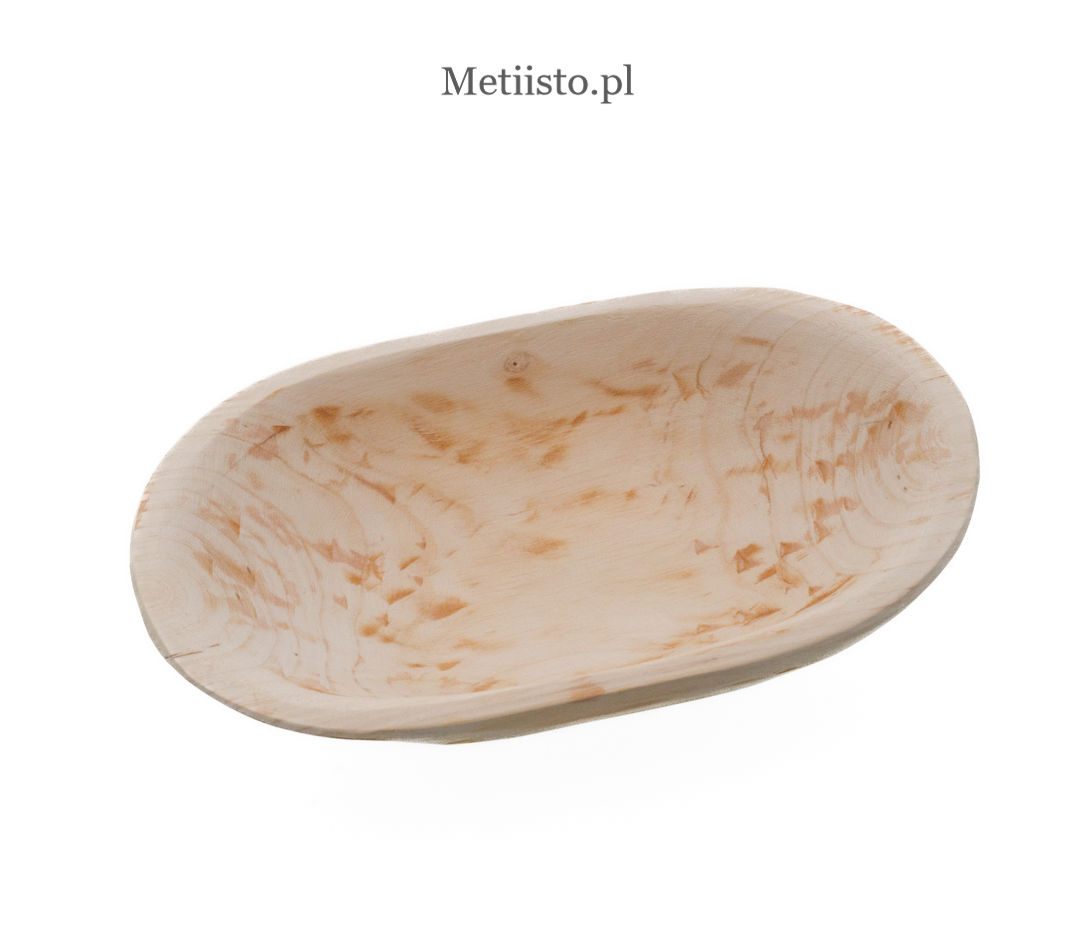 Miska drewniana owalna średnia MDMB-44