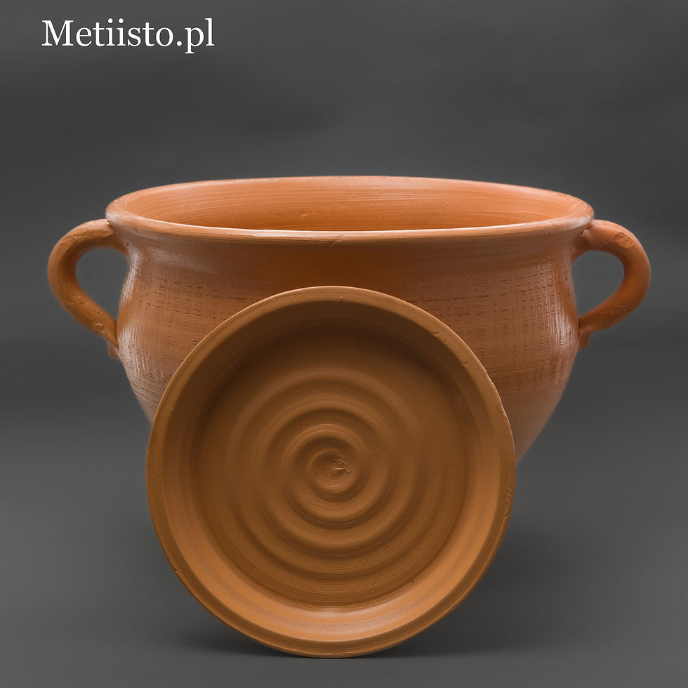 Miniatura: Donica ceramiczna  duża DCPP-01