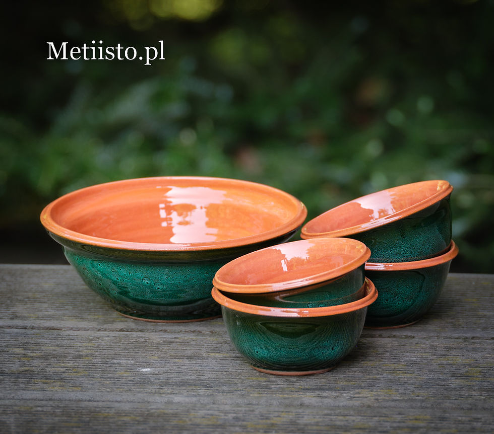 Thumbnail: Miska żaroodporna ceramiczna - mini NŻPP-14