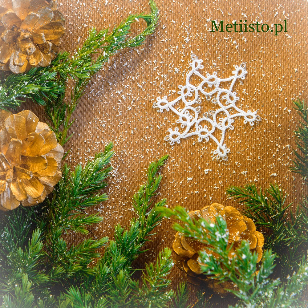 Gwiazdki z frywolitki - GWMB-06