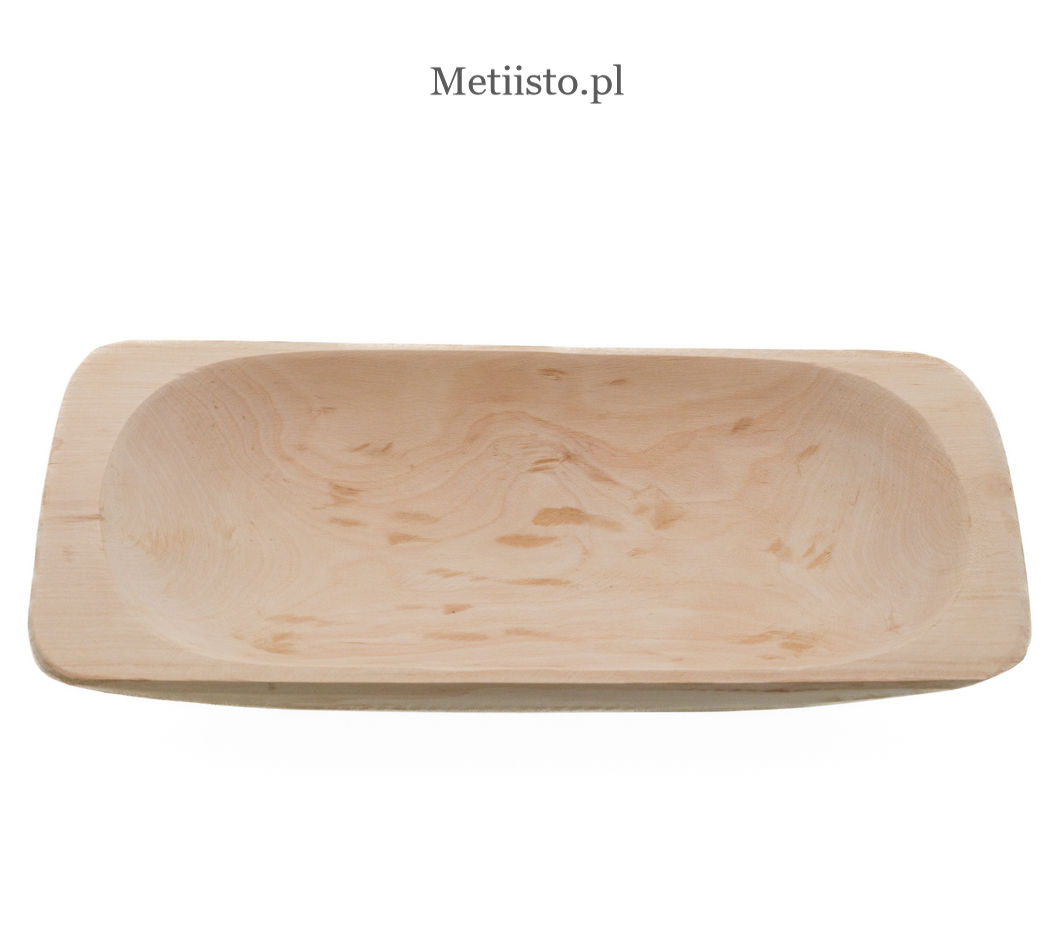 Miska drewniana owalna duża MDMB-36