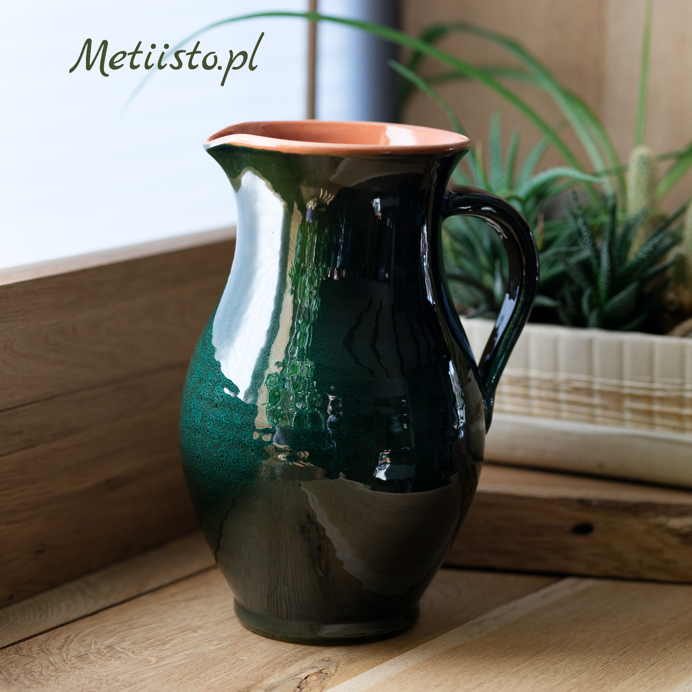 Wazon ceramiczny szkliwiony - 2,8 litra NŻPP-41