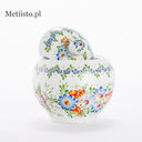 Cukiernica ceramiczna RĘCZNIE MALOWANA - wzór opolski WOCSK-19