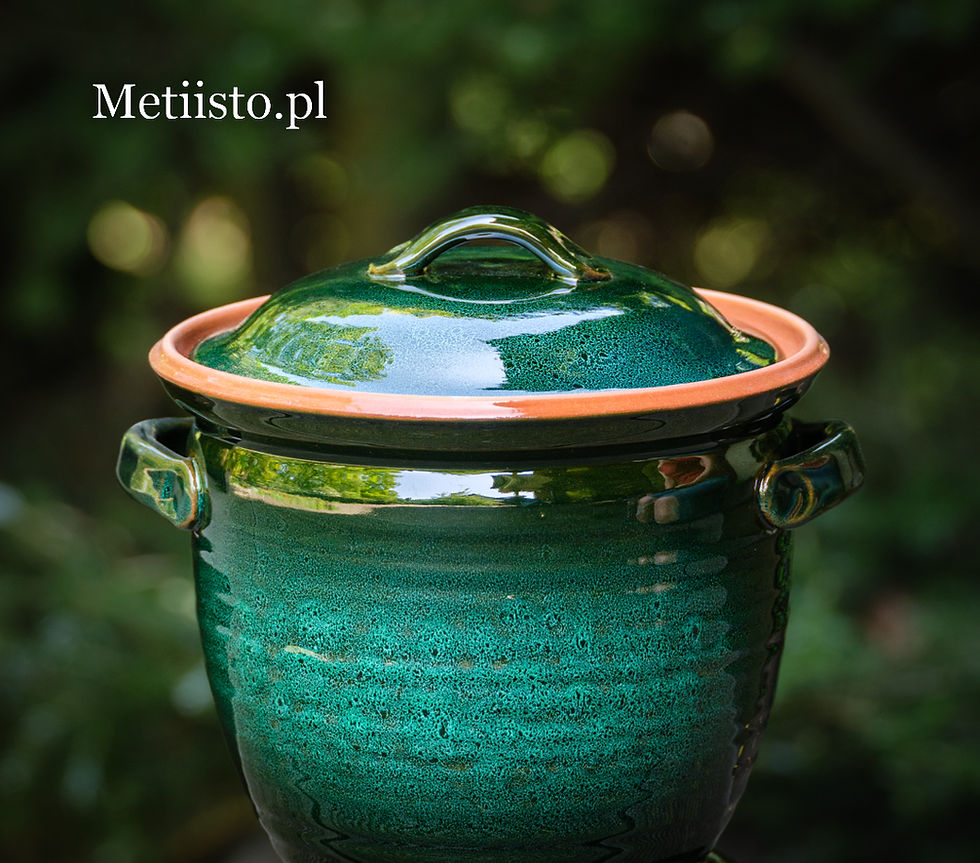 Thumbnail: Garnek do kiszenia ceramiczny 2 litry NŻPP-19