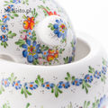 Cukiernica ceramiczna RĘCZNIE MALOWANA - wzór opolski WOCSK-19