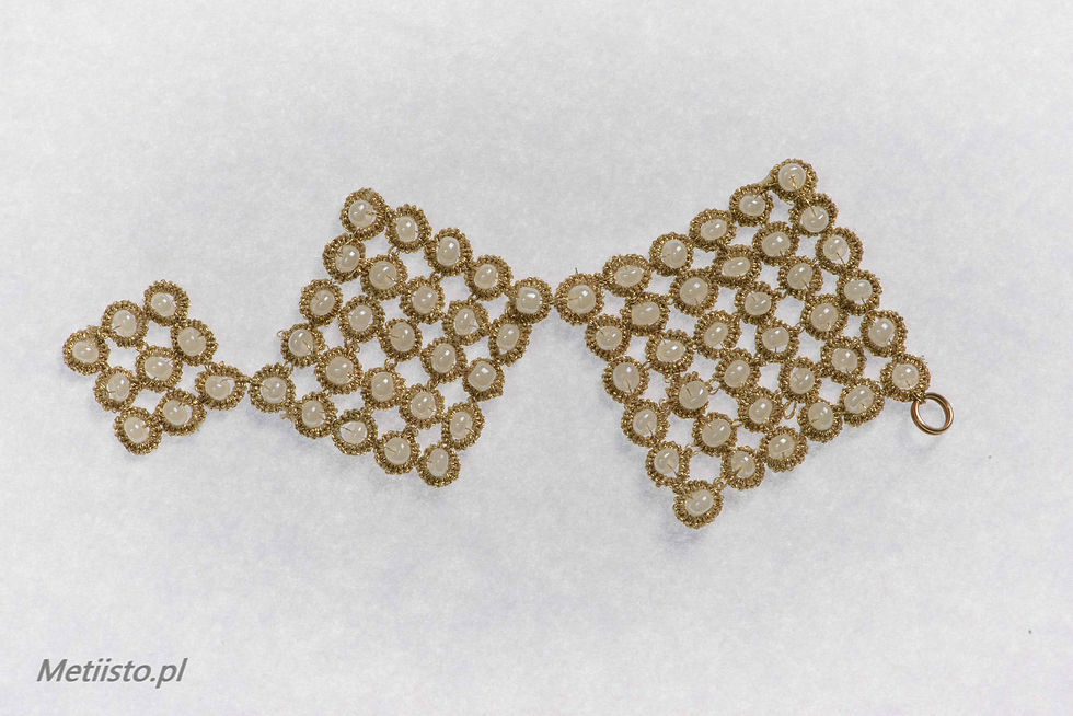 Thumbnail: NESSA pendant - tatting