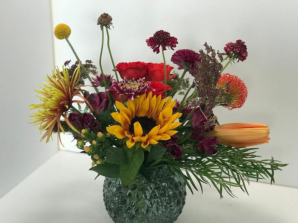 Thumbnail: Flowers in a vaseflowers-flower delivery-florist-lawrence kansas-kansas-lawrence-bouquet in vase-flowers in vase