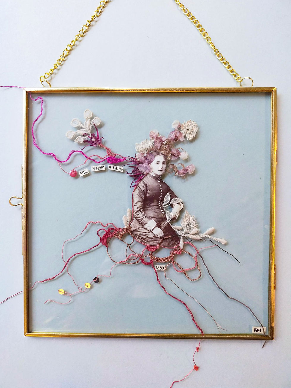 Miniature : Objets d'Art // Herbier Mémoriel "Melle Vague à l'âme"