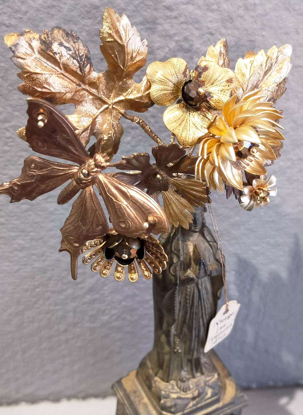 Miniature : Objets d'Art // Madone Couronnée "Vierge au rameau d'or "