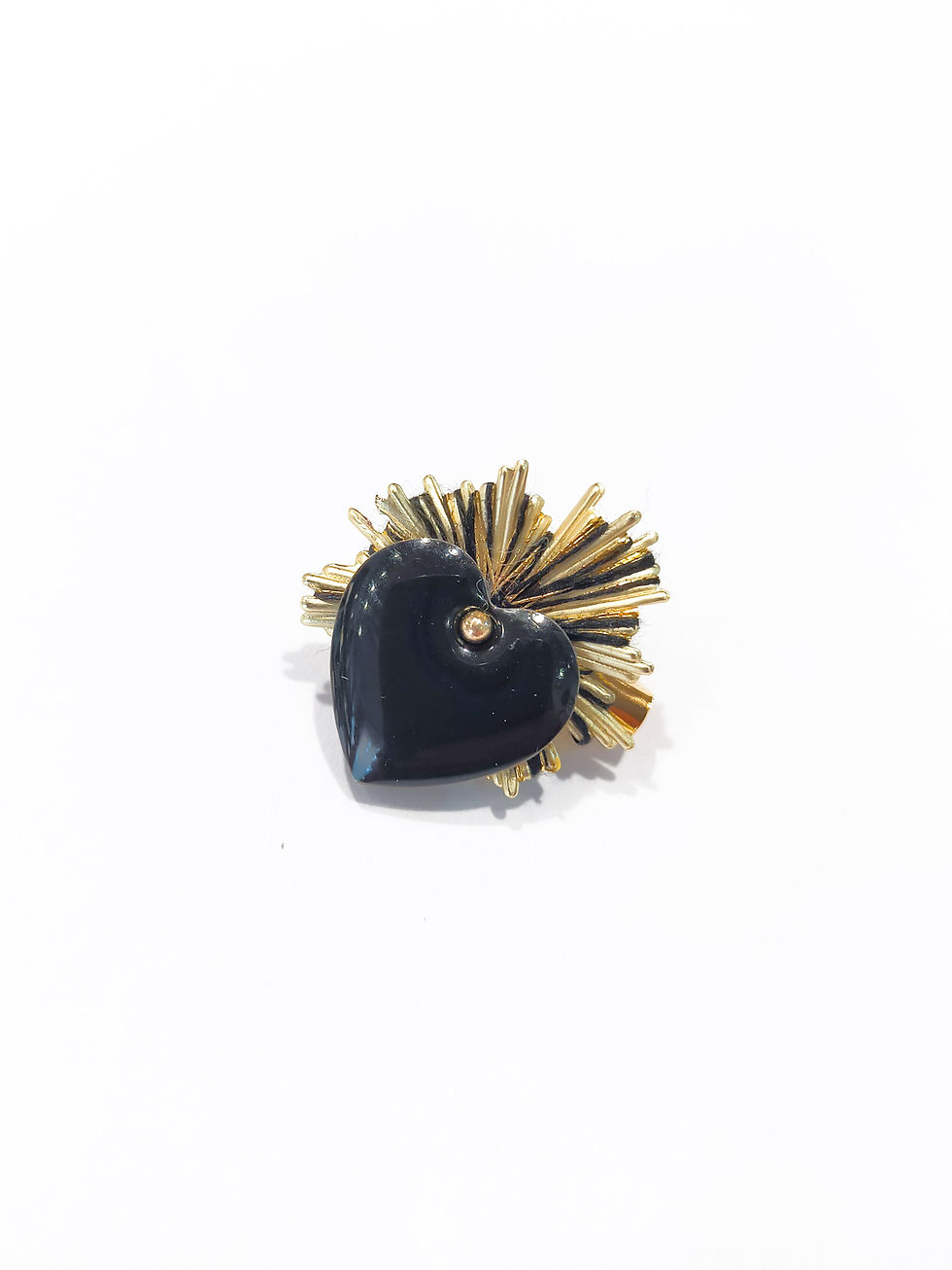 Miniature : Bijoux // Broche "Cœur Rayonnant"