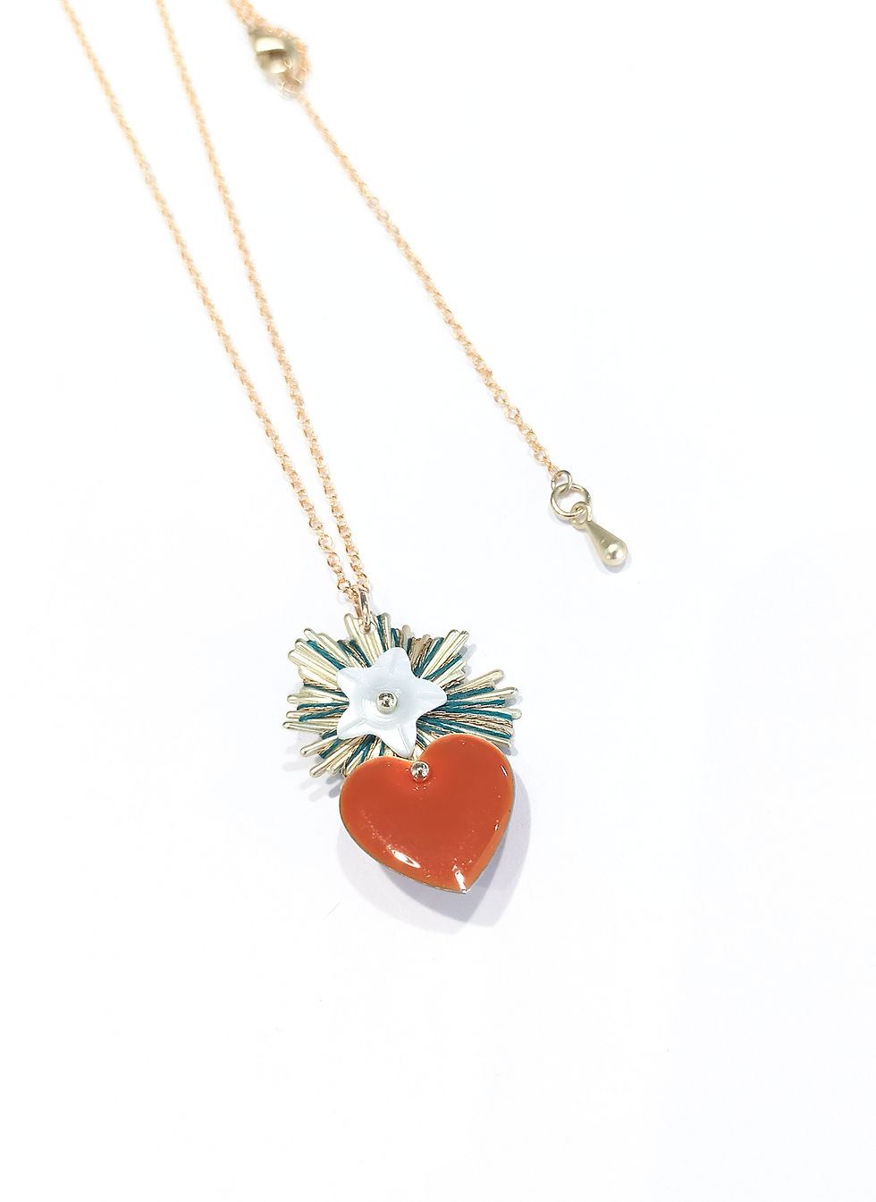 Miniature : Bijoux // Grand Collier "Coeur Sacré"
