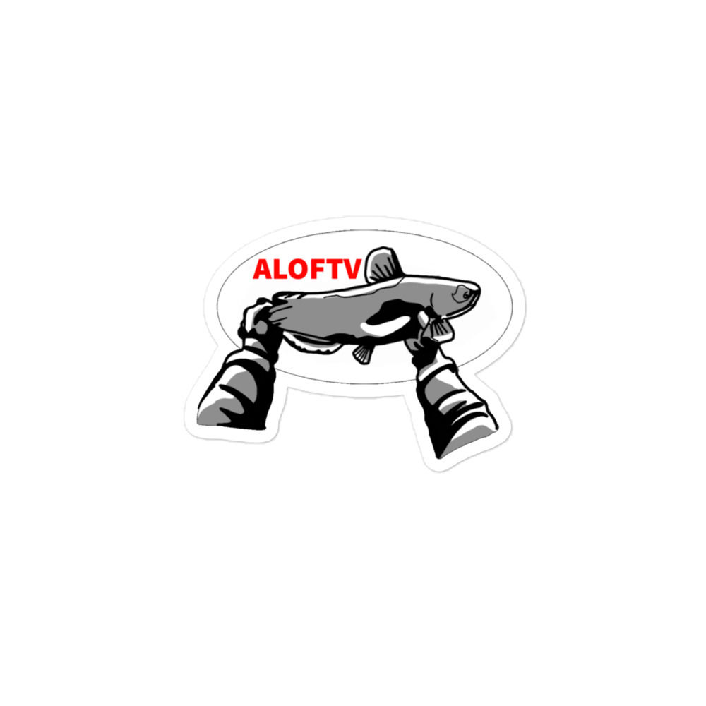 ALOFTV Logo Sticker
