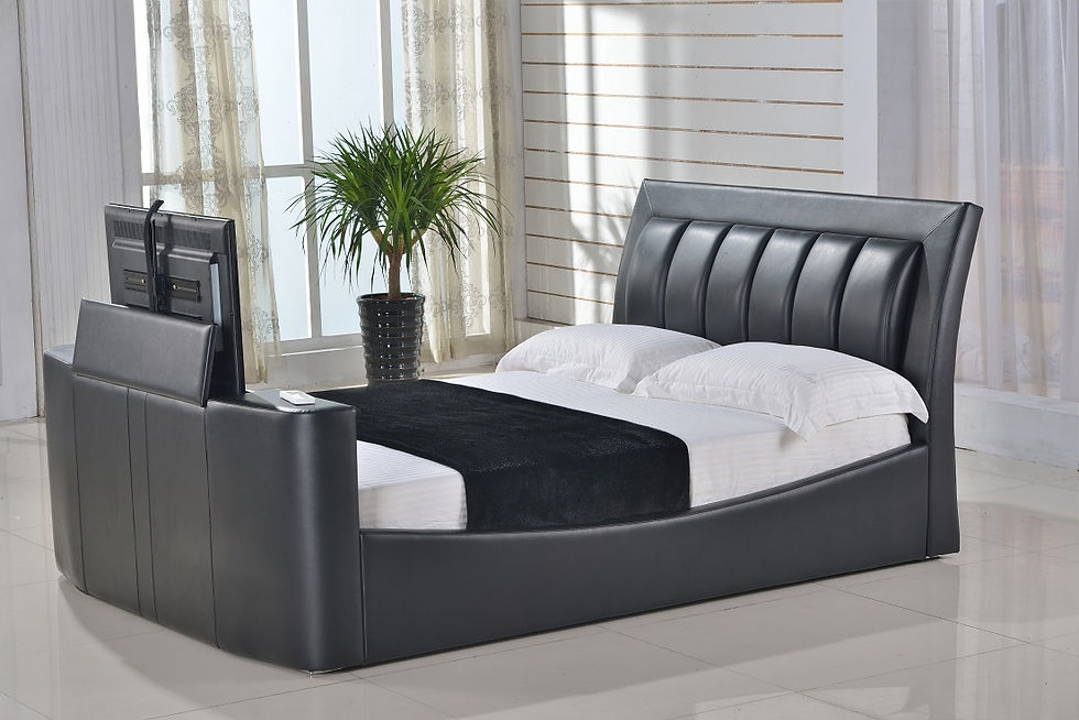 Linha Cama box Hom theater Blakc