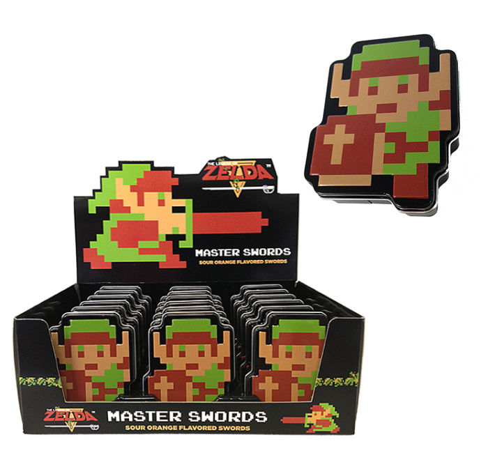 Nintendo Link Zelda Sword Candy Tin