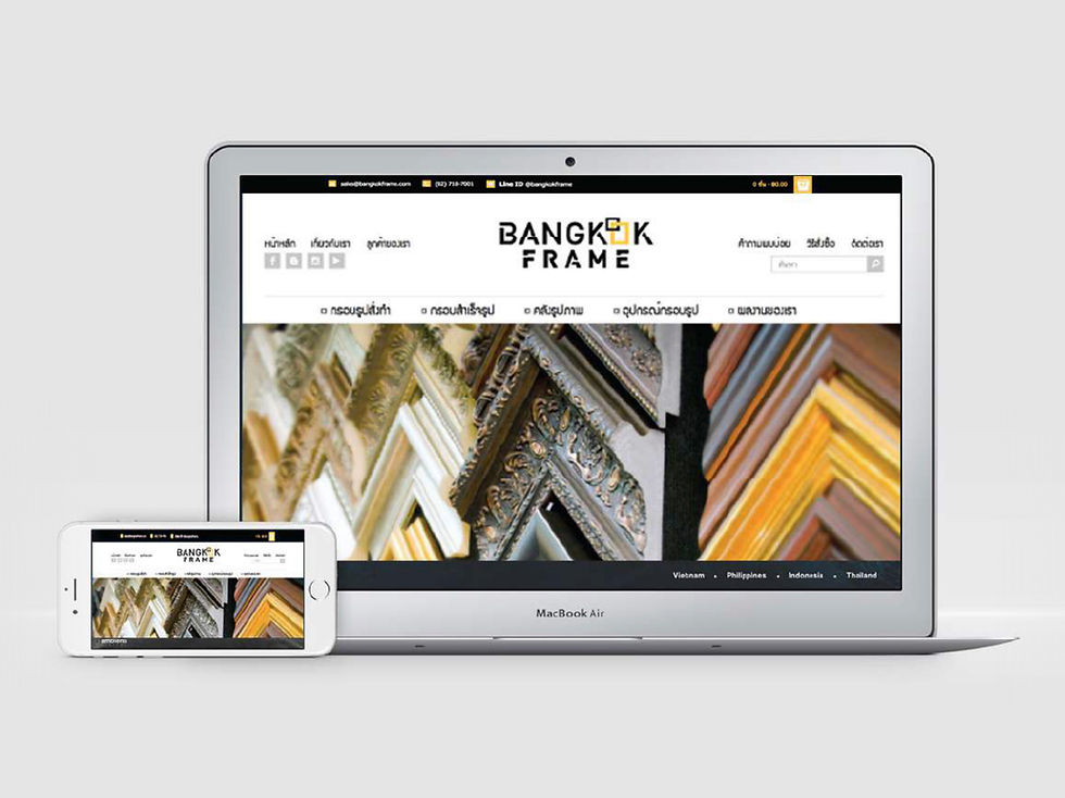 BANGKOK FRAME WEBSITE
