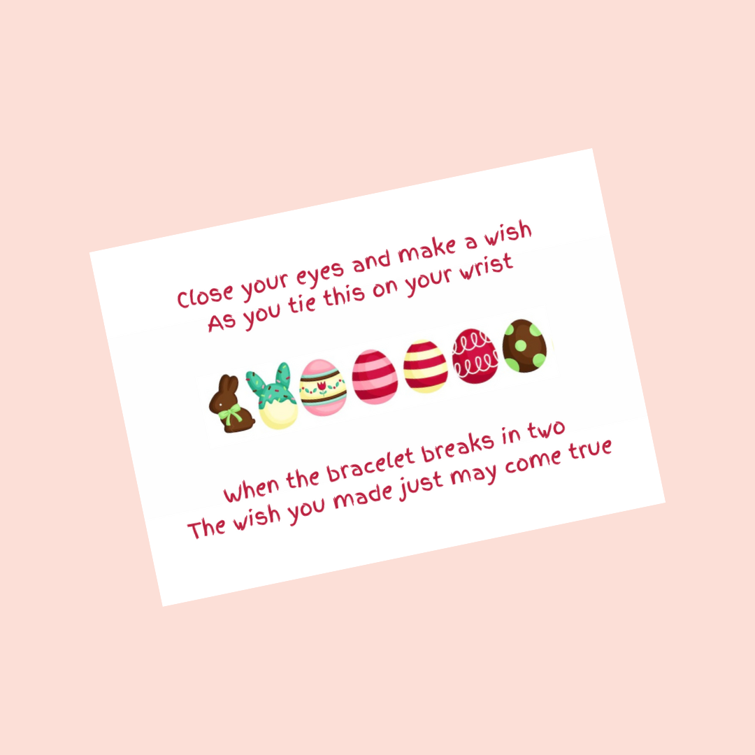 Wish Bracelet - Easter (Design 1)