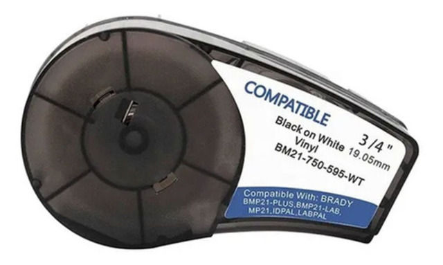 MARQUILLA COMPATIBLE DE VINIL BM21-750-595-WT