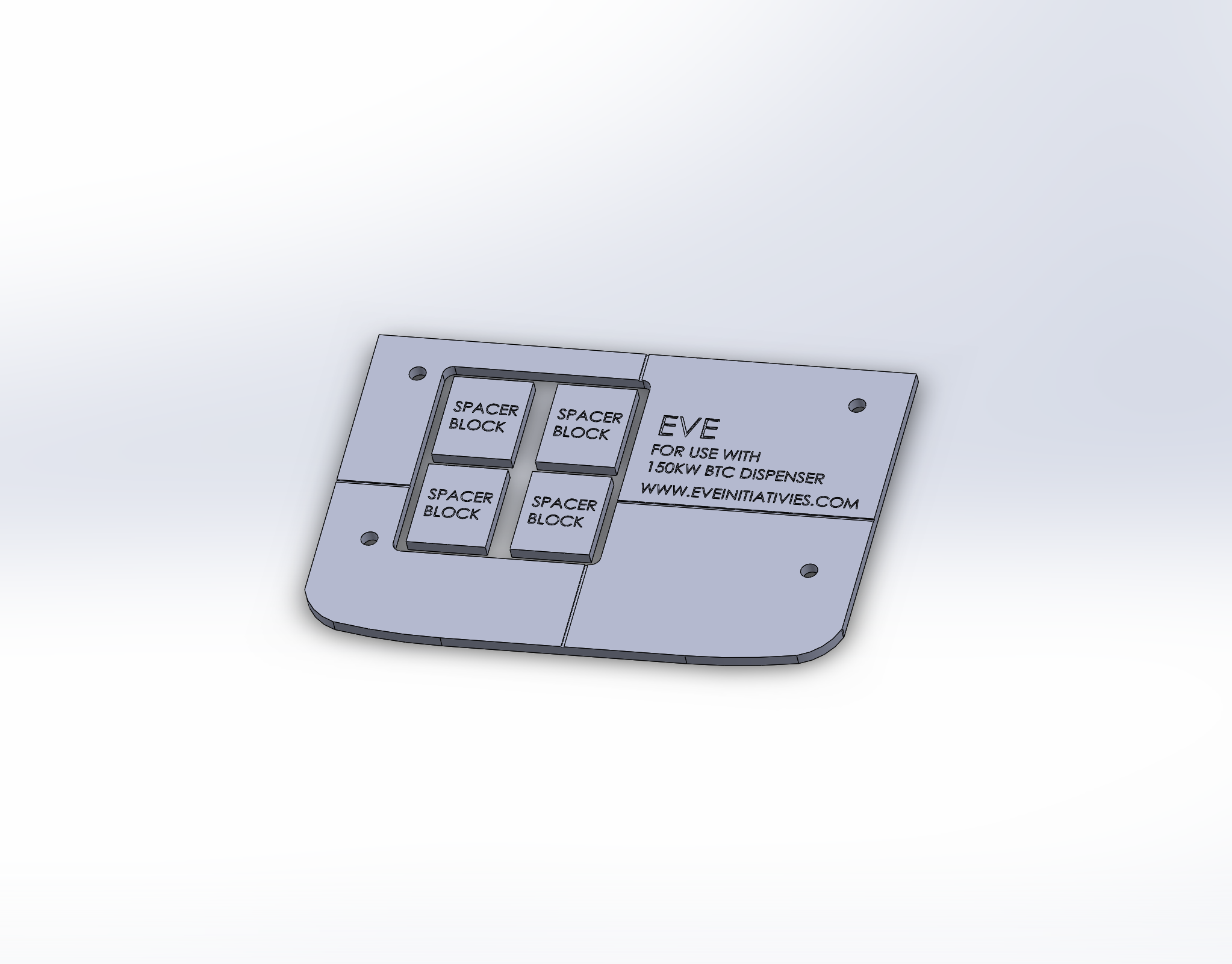 BTC Dispenser Rust Protection Board #84462