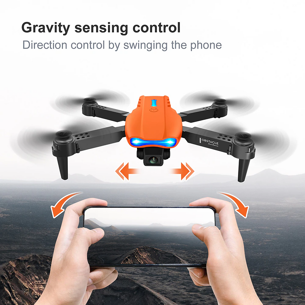 Miniatura: Drones Quadcopter 5G 4K GPS Drone X Pro with HD Dual Camera WiFi FPV Foldable RC