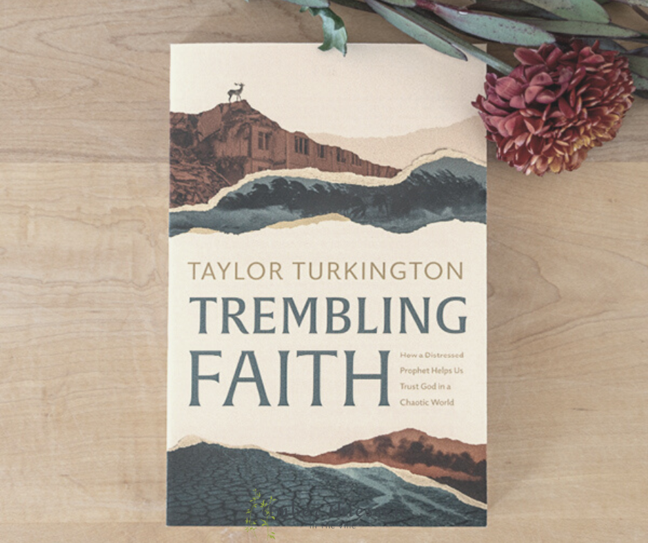 book cover trembling faith by taylor turkington