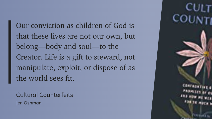 quote from book cultural counterfeits by jen oshman