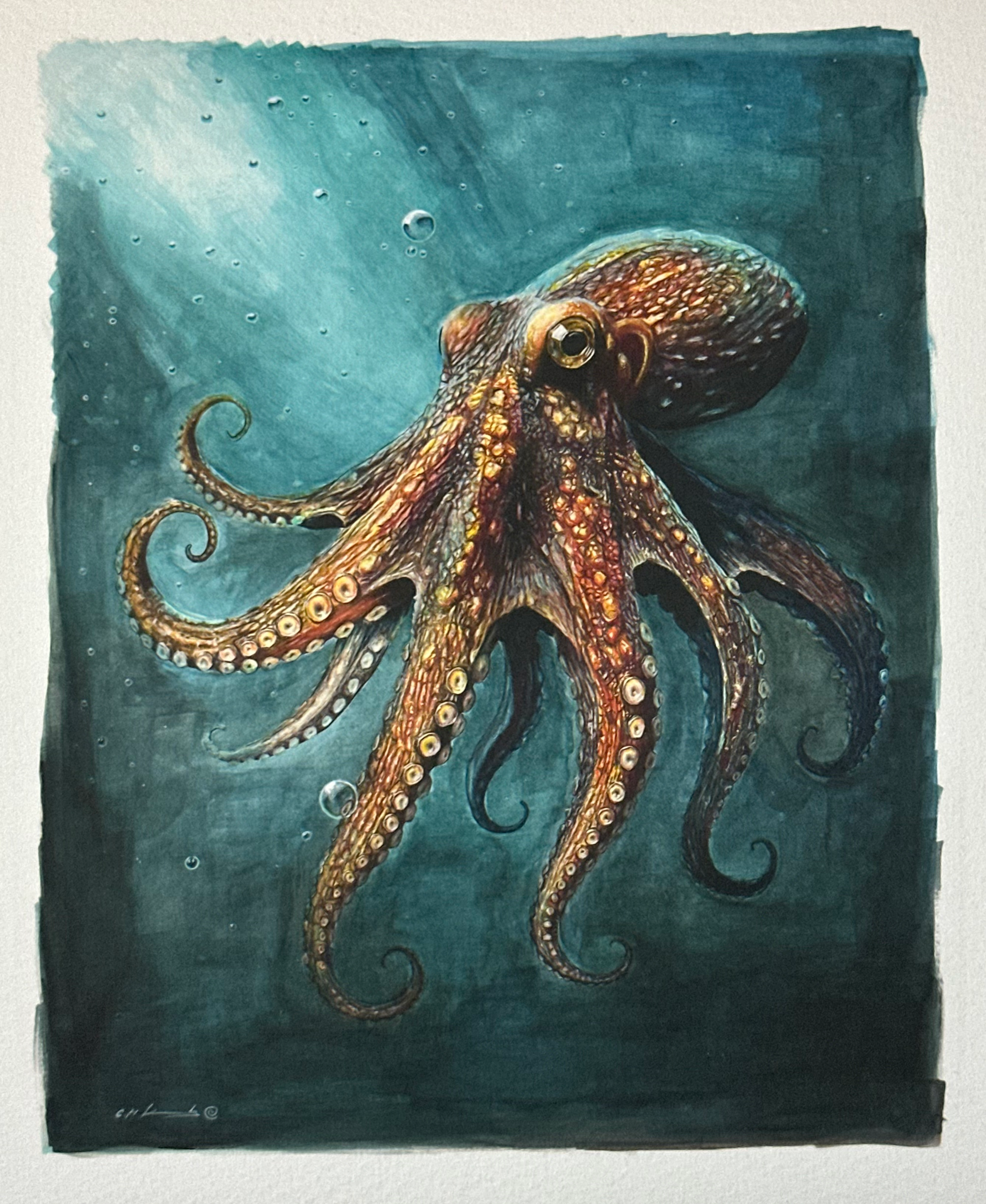 16” x 20” Limited Edition Fifty Fathoms Giclee 