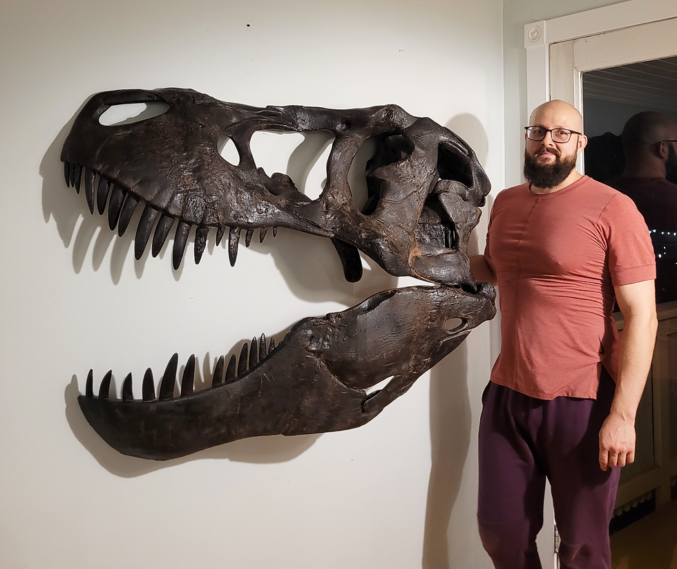 Thumbnail: Life-Sized T.Rex Half-Skull
