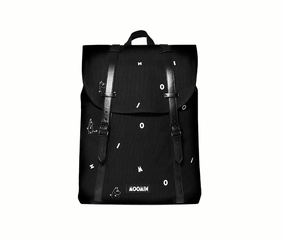 stilnyj mumi ryukzak s mumi trollyami black icon storknest new