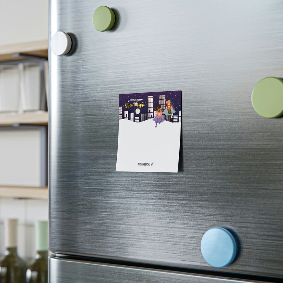 Thumbnail: The Universal U // Shine Bright Post-it® Note Pad