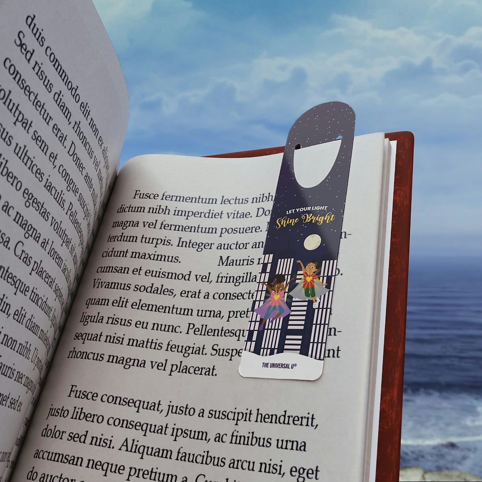 Thumbnail: The Universal U // Shine Bright Bookmark