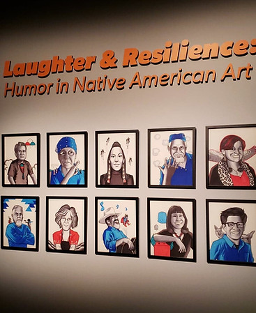 Laughter and Resilience: Humor in Native American Art Illustrated Portraits by Chad Yellowjohn