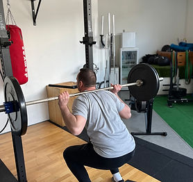Kunde beim Personal Training