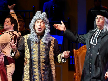 Figaro, Dr. Bartolo and Basilio