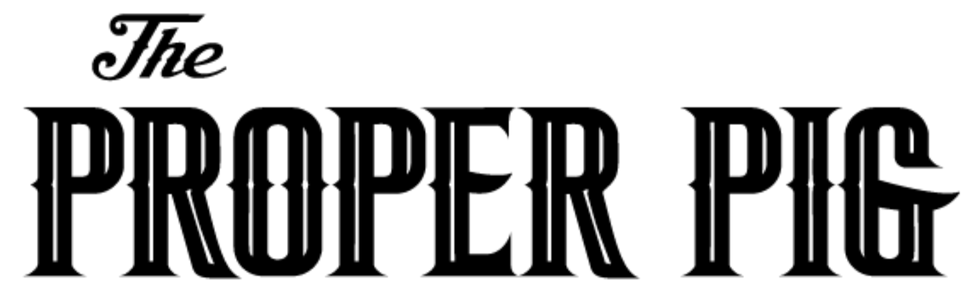 The Proper Pig logo
