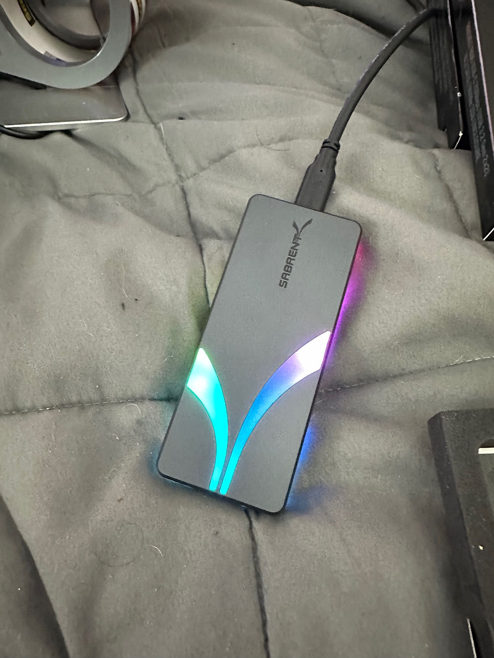 Thumbnail: NEW 4TB SABRENT ROCKET SSD ENCL/4TB SSD INSTALLED