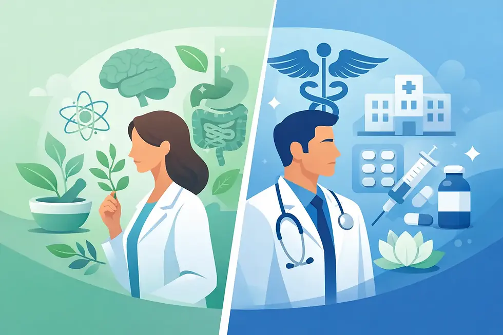 Functional Medicine vs Conventional Medicine