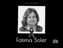 Nota de Pesar - Fátima Soler