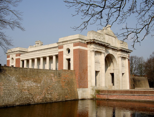 Ypres (Menin Gate) Memorial, West Vlaanderen, Belgium (Image: CWGC)