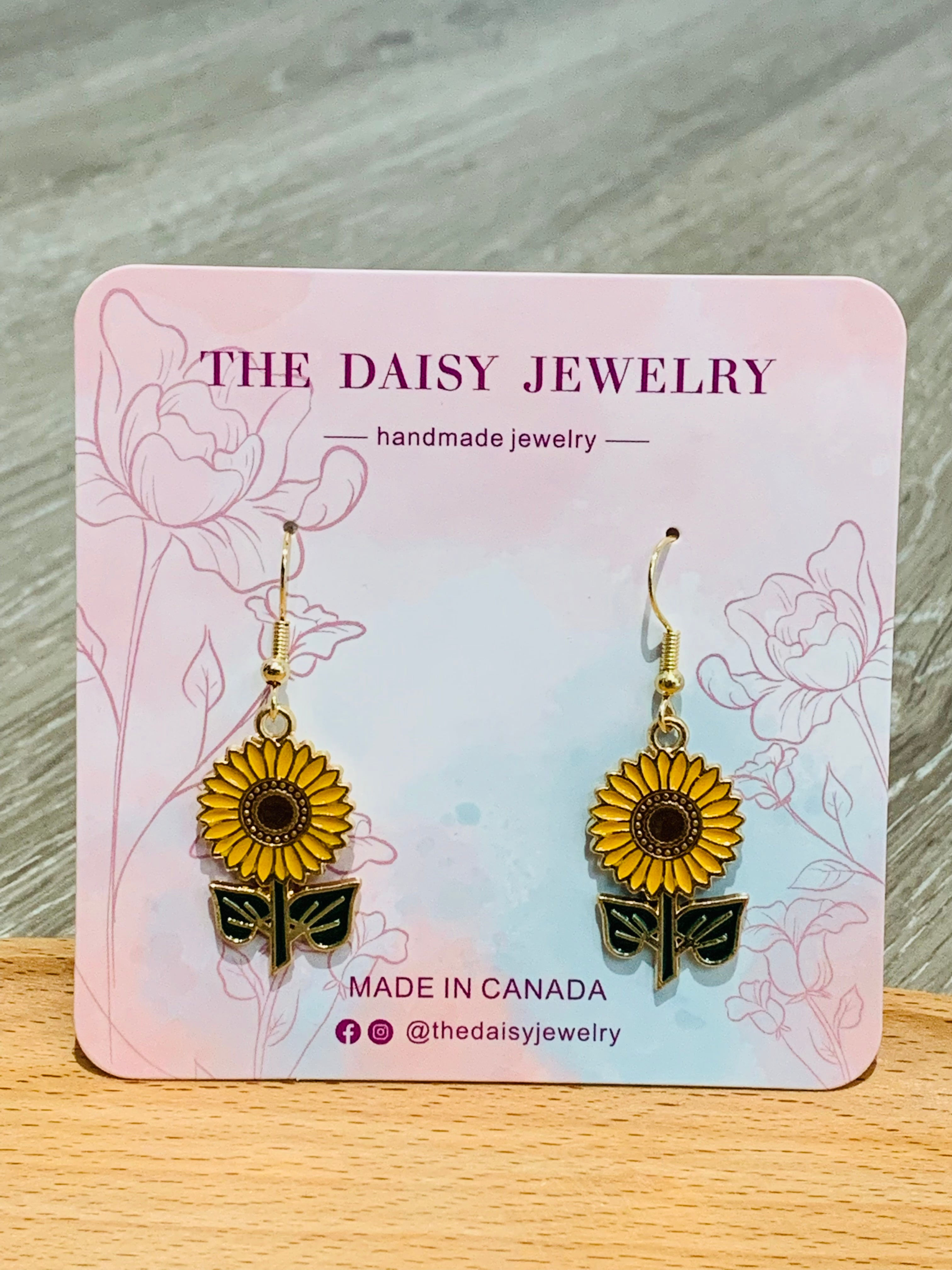 Sunflower Earrings