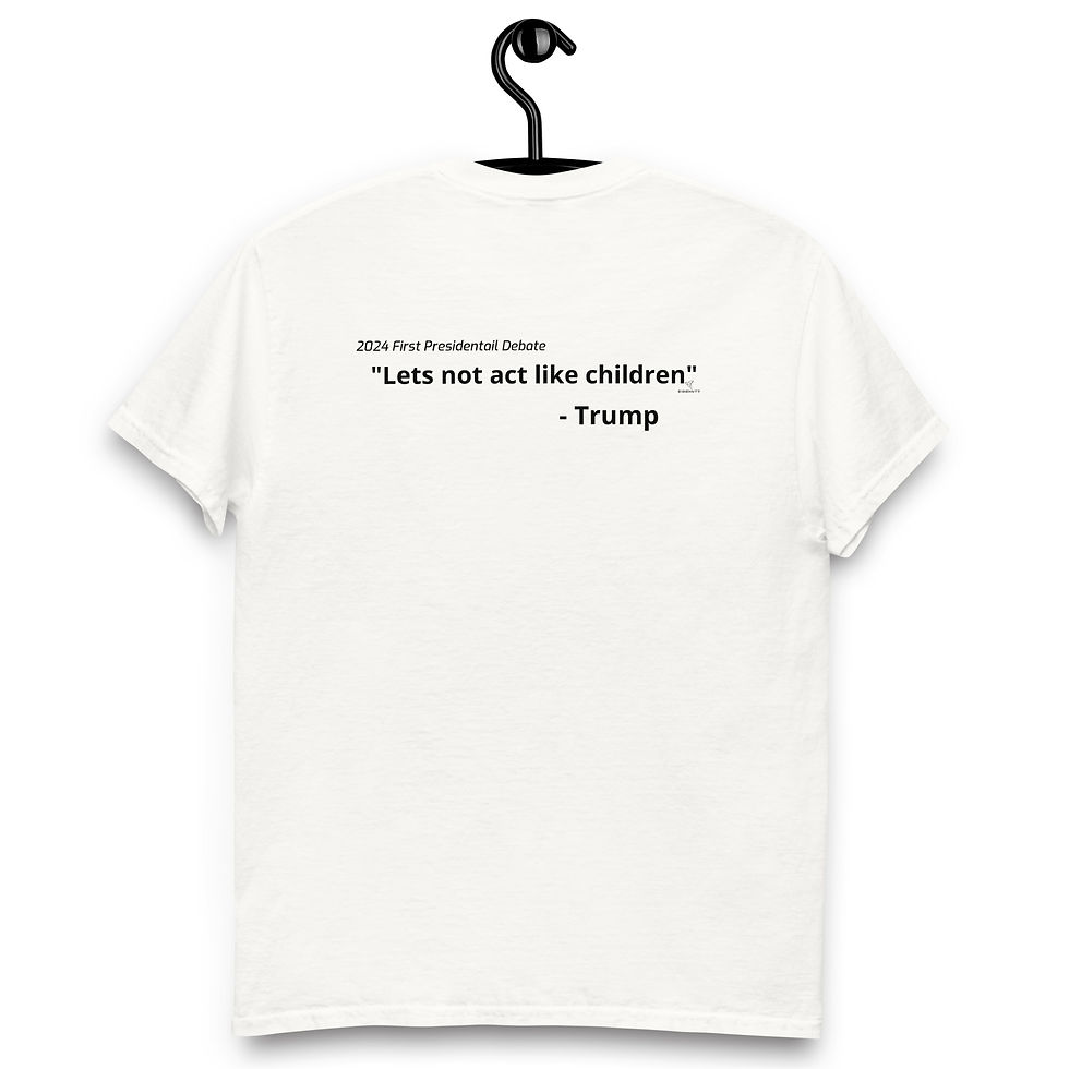 Thumbnail: Lets not act like children Trump - Unisex classic tee