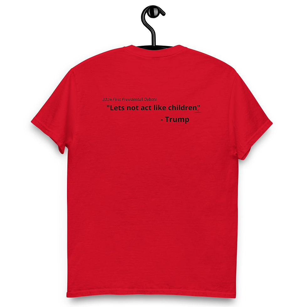 Thumbnail: Lets not act like children Trump - Unisex classic tee