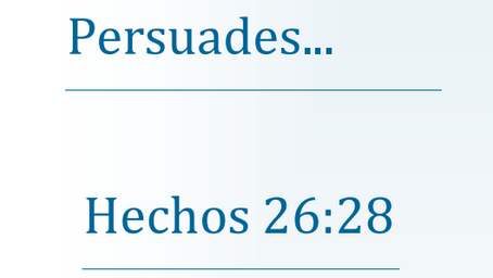 Por Poco Me Persuades