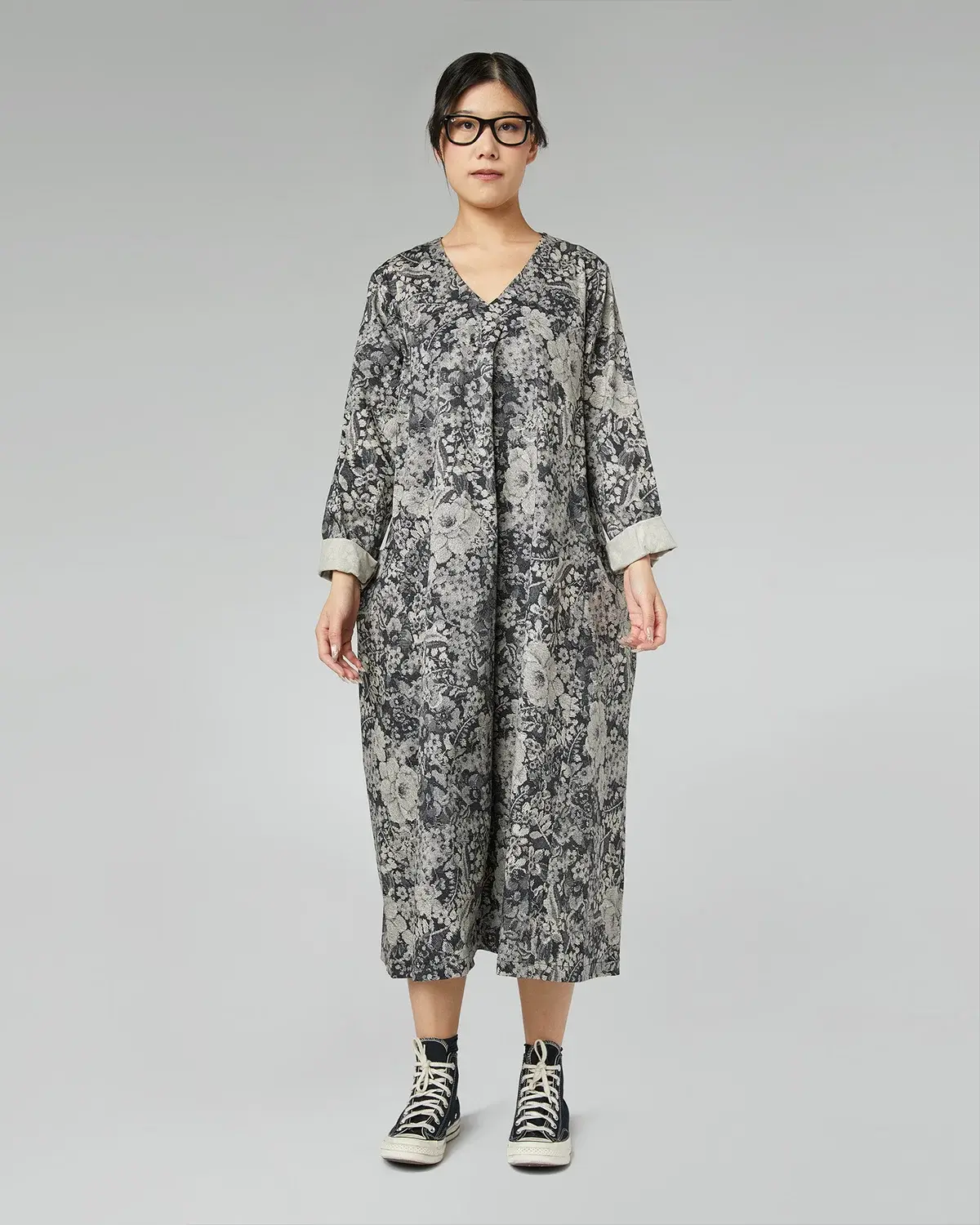 Wendy Trendy PRINTED TAPESTRY PATTERN DRESS