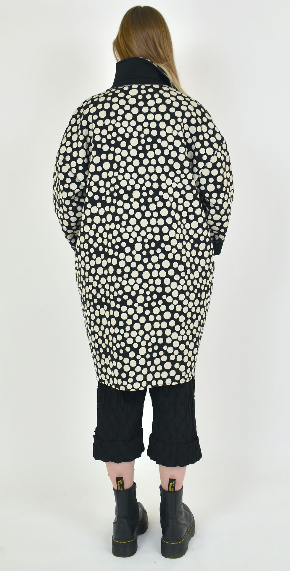 Thumbnail: Wendykei open dalmation black & white jacket