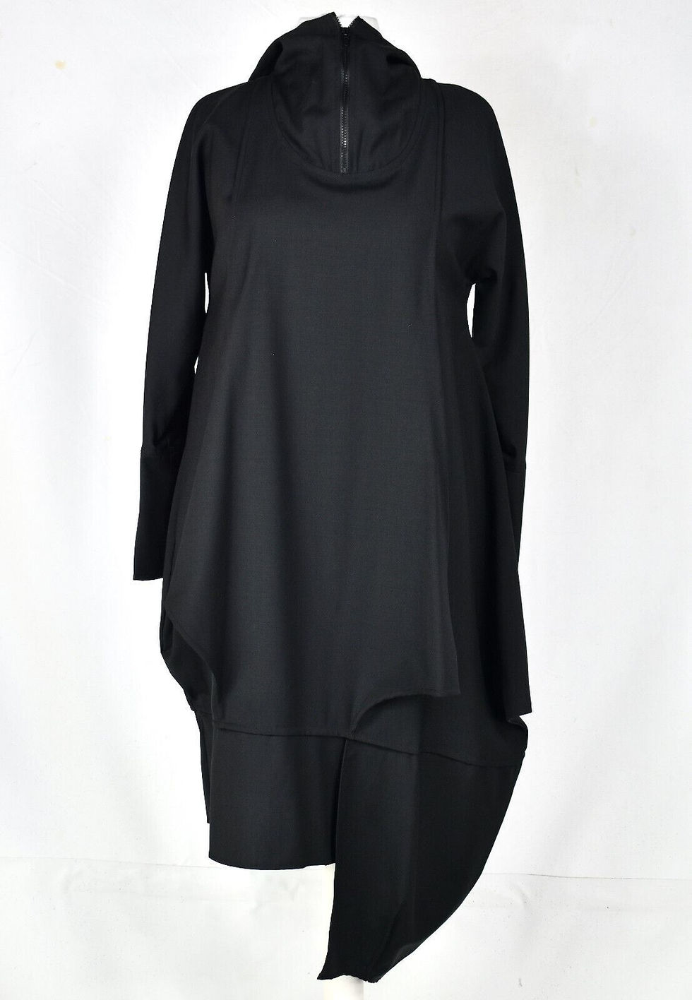 Thumbnail: CREARE 'Mo' Asymmetric Structured Dip Parachute Dress