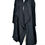 Thumbnail: CREARE  'Moody' Black Asymmetric Linen Coat