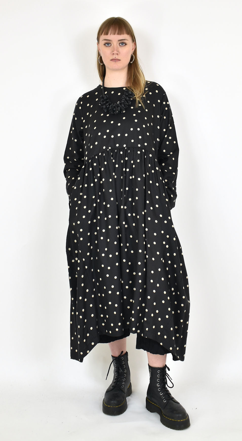 Thumbnail: Wendykei spotty cotton dress