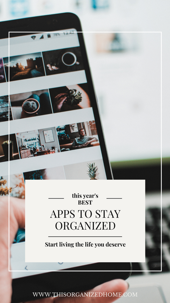 Favorite Apps to Stay Organized This Year