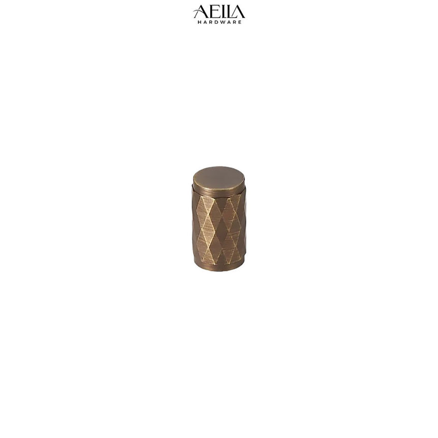 มือจับเฟอร์นิเจอร์แบบกลม - L3138-X, AELLA HARDWARE, hardware product, brown background, elegant design